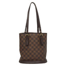 LOUIS VUITTON Damier Ebene Marais Shoulder Bag N42240 LV Auth 134398-2