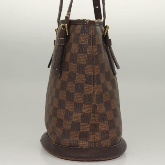 LOUIS VUITTON Damier Ebene Marais Shoulder Bag N42240 LV Auth 134398
