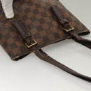 LOUIS VUITTON Damier Ebene Marais Shoulder Bag N42240 LV Auth 134398-6
