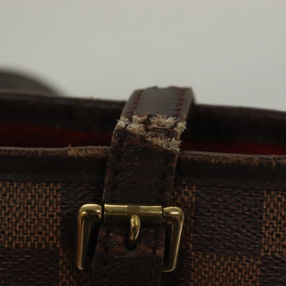 LOUIS VUITTON Damier Ebene Marais Shoulder Bag N42240 LV Auth 134398