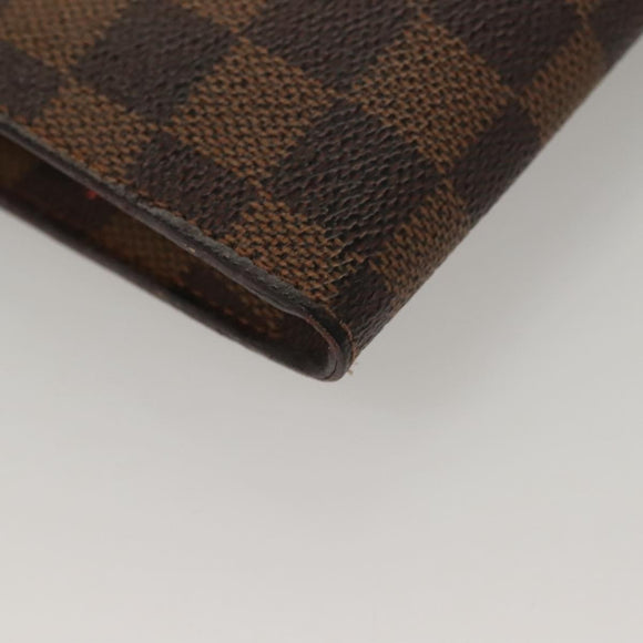 LOUIS VUITTON Damier Ebene Marais Pouch LV Auth 134399