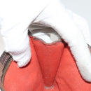 LOUIS VUITTON Damier Ebene Marais Pouch LV Auth 134399-11