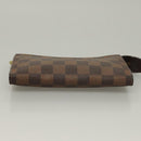 LOUIS VUITTON Damier Ebene Marais Pouch LV Auth 134399-6