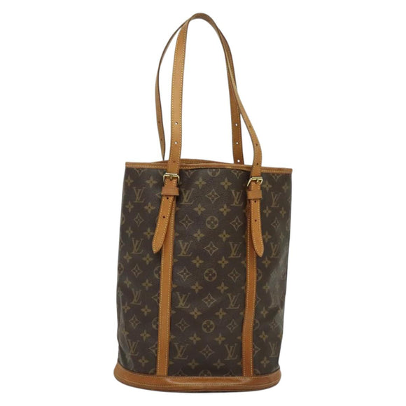 LOUIS VUITTON Monogram Bucket GM Shoulder Bag M42236 LV Auth 134411