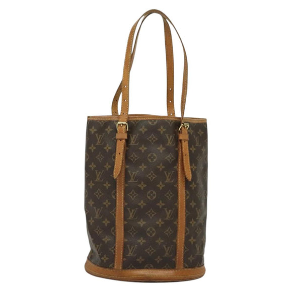 LOUIS VUITTON Monogram Bucket GM Shoulder Bag M42236 LV Auth 134411