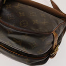 LOUIS VUITTON Monogram Saumur 30 Shoulder Bag M42256 LV Auth 134413-14