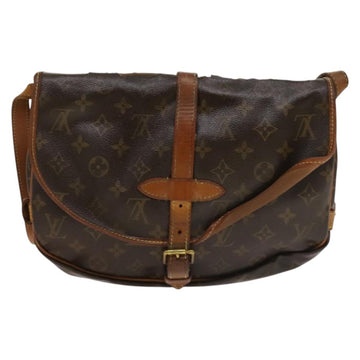 LOUIS VUITTON Monogram Saumur 30 Shoulder Bag M42256 LV Auth 134413 - 0