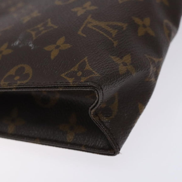 LOUIS VUITTON Monogram Poche Toilette 26 Pouch M47542 LV Auth 134418