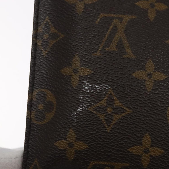 LOUIS VUITTON Monogram Poche Toilette 26 Pouch M47542 LV Auth 134418