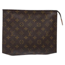 LOUIS VUITTON Monogram Poche Toilette 26 Pouch M47542 LV Auth 134418-13