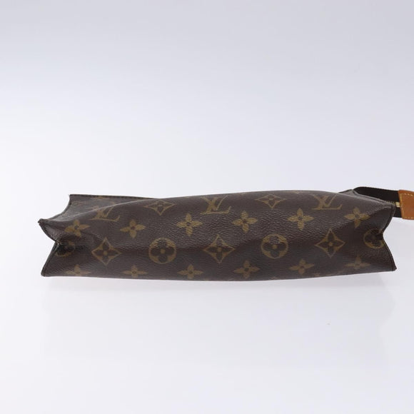 LOUIS VUITTON Monogram Poche Toilette 26 Pouch M47542 LV Auth 134418