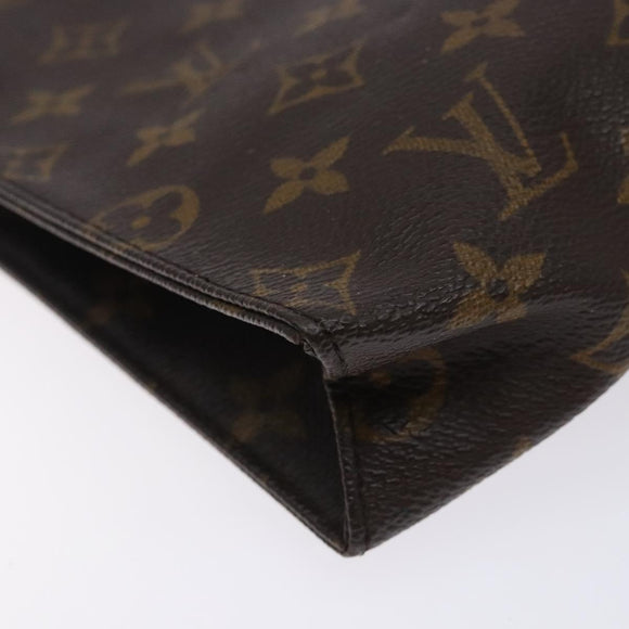 LOUIS VUITTON Monogram Poche Toilette 26 Pouch M47542 LV Auth 134418