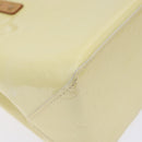LOUIS VUITTON Monogram Vernis Reade PM Hand Bag Perle M91336 LV Auth 134419-16