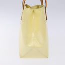 LOUIS VUITTON Monogram Vernis Reade PM Hand Bag Perle M91336 LV Auth 134419-3