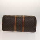 LOUIS VUITTON Monogram Keepall Bandouliere 55 Boston Bag M41414 LV Auth 134424-5