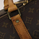 LOUIS VUITTON Monogram Keepall Bandouliere 55 Boston Bag M41414 LV Auth 134424-10