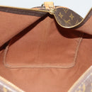 LOUIS VUITTON Monogram Keepall Bandouliere 55 Boston Bag M41414 LV Auth 134424-23