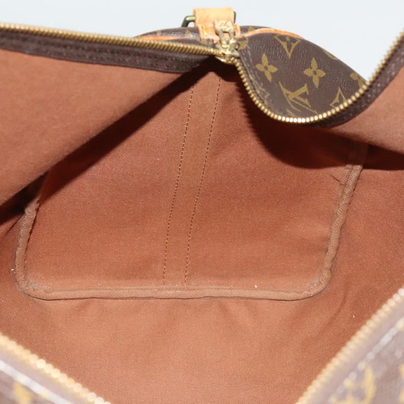 LOUIS VUITTON Monogram Keepall Bandouliere 55 Boston Bag M41414 LV Auth 134424