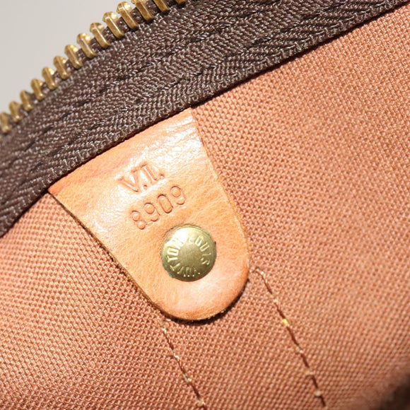 LOUIS VUITTON Monogram Keepall Bandouliere 55 Boston Bag M41414 LV Auth 134424