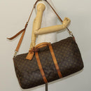 LOUIS VUITTON Monogram Keepall Bandouliere 55 Boston Bag M41414 LV Auth 134424-24