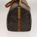LOUIS VUITTON Monogram Keepall Bandouliere 55 Boston Bag M41414 LV Auth 134424-3