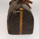 LOUIS VUITTON Monogram Keepall Bandouliere 55 Boston Bag M41414 LV Auth 134424-4