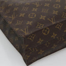 LOUIS VUITTON Monogram Sac Plat Hand Bag M51140 LV Auth 134426-16