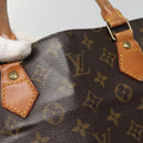 LOUIS VUITTON Monogram Sac Plat Hand Bag M51140 LV Auth 134426-10