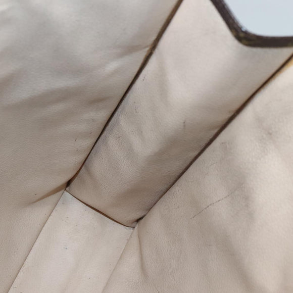 LOUIS VUITTON Monogram Sac Plat Hand Bag M51140 LV Auth 134426