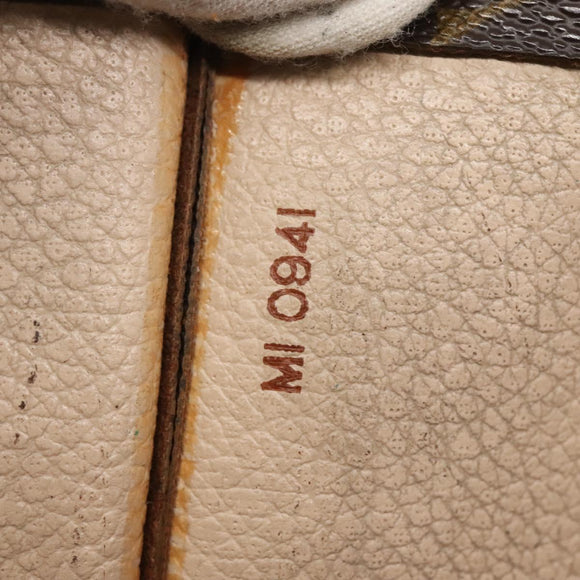 LOUIS VUITTON Monogram Sac Plat Hand Bag M51140 LV Auth 134426