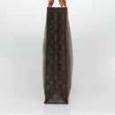 LOUIS VUITTON Monogram Sac Plat Hand Bag M51140 LV Auth 134426-3