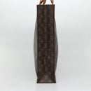 LOUIS VUITTON Monogram Sac Plat Hand Bag M51140 LV Auth 134426-4