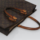LOUIS VUITTON Monogram Sac Plat Hand Bag M51140 LV Auth 134426-6