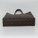 LOUIS VUITTON Monogram Sac Plat Hand Bag M51140 LV Auth 134426-5