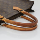 LOUIS VUITTON Monogram Sac Plat Hand Bag M51140 LV Auth 134427-7