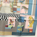 HERMES Carre 90 Scarf ""GRAND THEATRE NOUVEAU"" Silk Red Auth 134429M-10