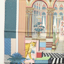 HERMES Carre 90 Scarf ""GRAND THEATRE NOUVEAU"" Silk Red Auth 134429M-5