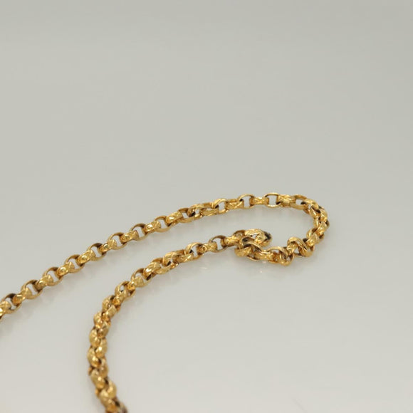 CHANEL Matelasse Clasp Chain Shoulder Bag Lamb Skin White CC Auth 134434