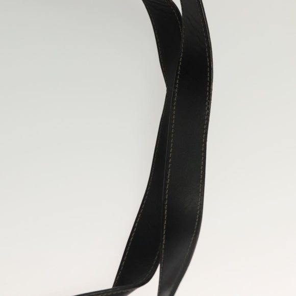 FENDI Zucca Canvas Backpack Black Brown Auth 134435