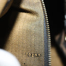 FENDI Zucca Canvas Backpack Black Brown Auth 134435-12