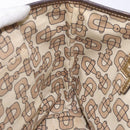 GUCCI GG Canvas Sherry Line Tote Bag Beige 137396 Auth 134445-19
