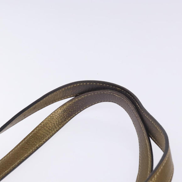 GUCCI GG Canvas Sherry Line Tote Bag Beige 137396 Auth 134445