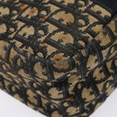 Christian Dior Trotter Canvas Hand Bag Navy Auth 134456-16