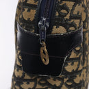Christian Dior Trotter Canvas Hand Bag Navy Auth 134456-10