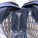 Christian Dior Trotter Canvas Hand Bag Navy Auth 134456-20
