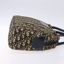 Christian Dior Trotter Canvas Hand Bag Navy Auth 134456-3