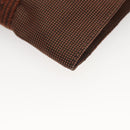 HERMES Her Line Shoulder Bag Canvas Brown Auth 134458-13