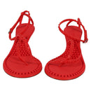 BOTTEGA VENETA Sandals Leather Pink Auth 134459M-13