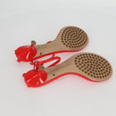 BOTTEGA VENETA Sandals Leather Pink Auth 134459M-5