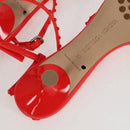 BOTTEGA VENETA Sandals Leather Pink Auth 134459M-7